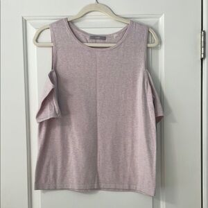Tart Pink Relaxed Cut Out Top